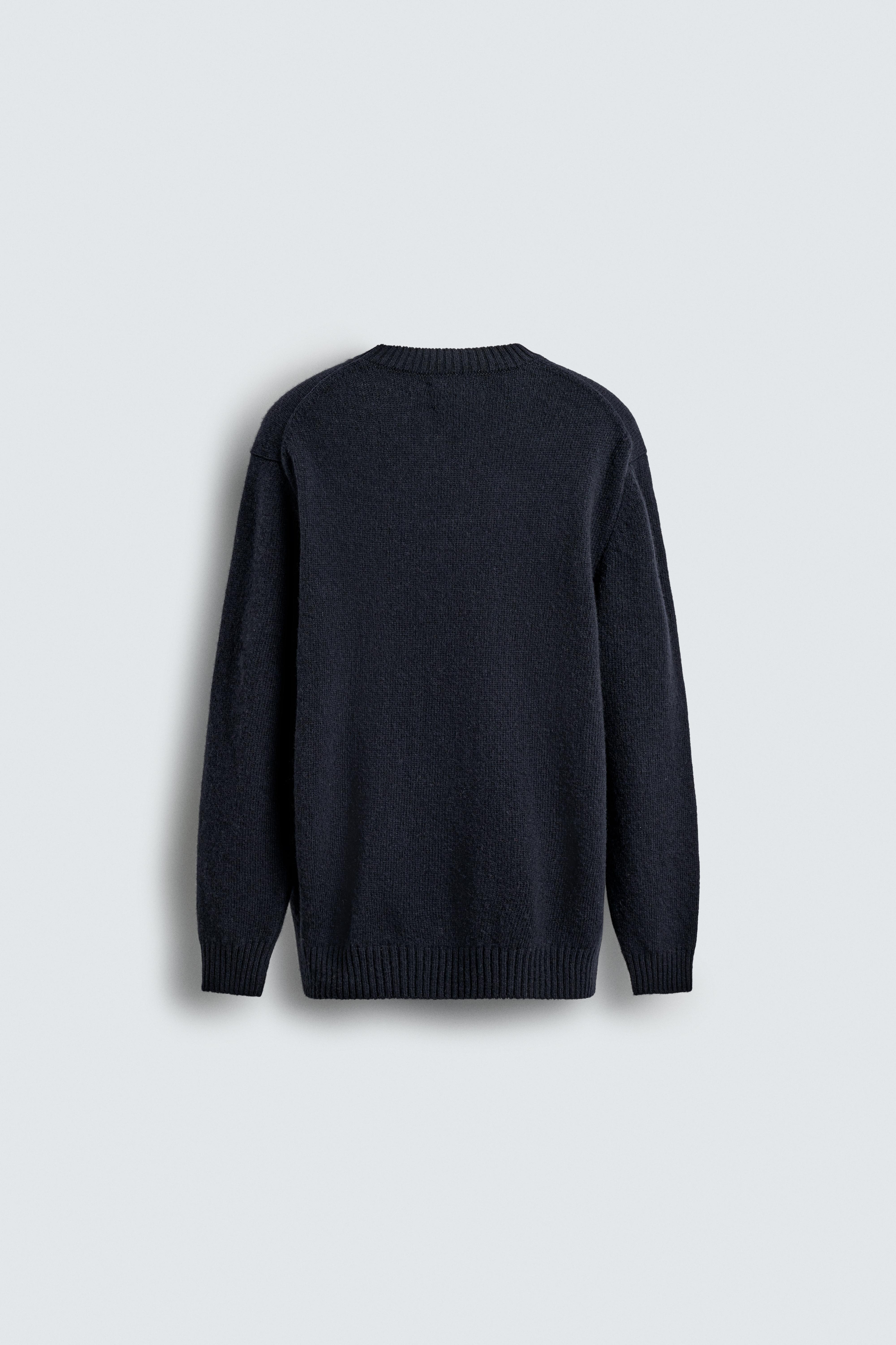 REGULAR FIT 100% WOOL JUMPER